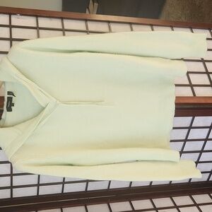 Theory Mint Green Cashmere Hoodie